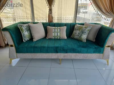 new sofa 8th seater make on order 320 rial