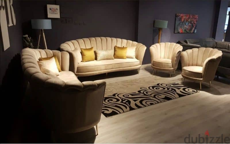 new Round sofa 8th seater  without delivery 320 rial 14