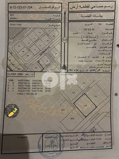 أرض للبيع في ولاية ابراء (المراني )