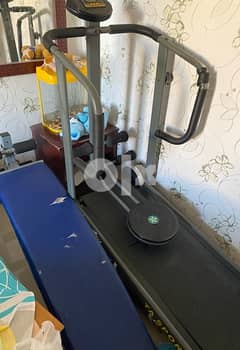 Manual Treadmill Portable Equipment and AB bench