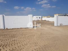 ارض صناعيه للإيجارمساحة 1500 متر زاويه صحار industrial land for rent 0