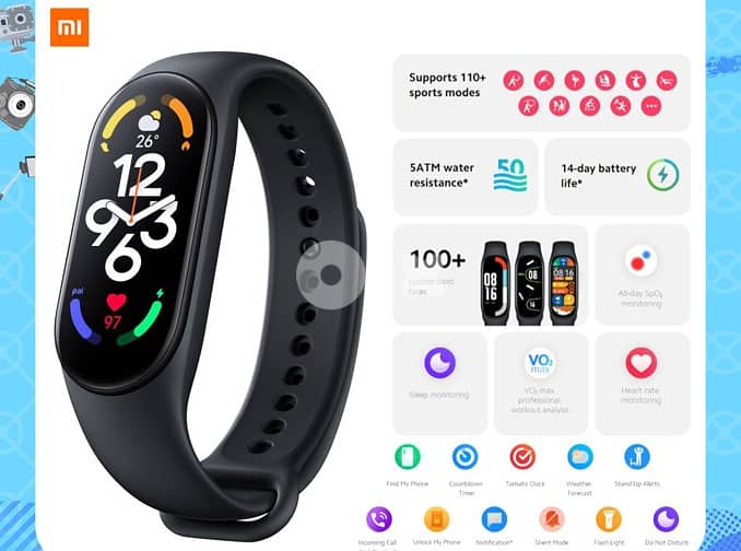 Xiaomi Smart Band 7 (Brand-New) 0