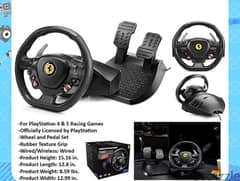 Ferrari Thrustmaster GTB Edition Steering Wheel (Brand-New) 0