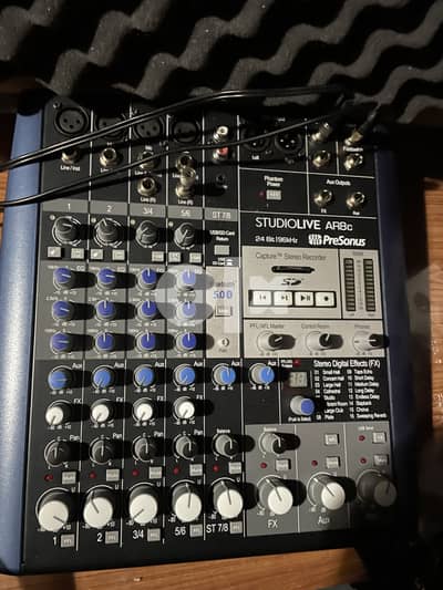 PRESONUS STUDIOLIVE ARC-SERIES 8-CHANNEL ANALOG CUM DIGITAL MIXER