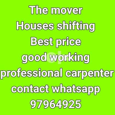 movers and Packers House shifting office shifting good price