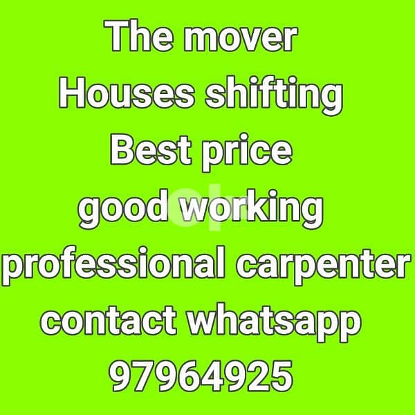 movers and Packers House shifting office shifting good price 0