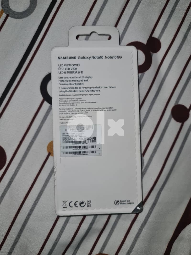 Samsung Note 10 LED VIEW cover - New 1