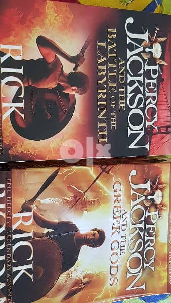 Percy Jackson books for sale 0