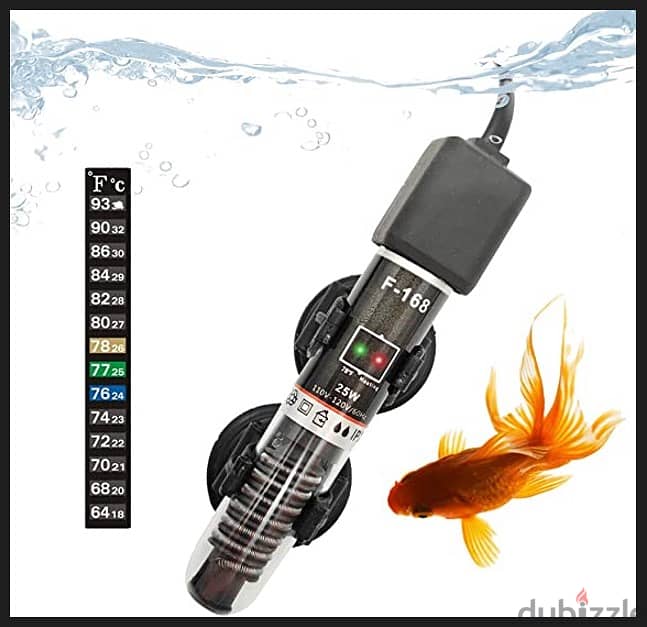 Aquarium Heater 25w (New Stock) 0