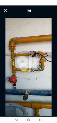 we kitchen and restaurant gas pipe installation