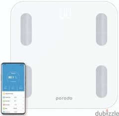 Porodo Lifestyle Body Smart Scale PD-BF1321BT-WH l BrandNew l