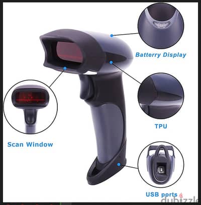 Beva Wireless barcode scanner BV99 (New-Stock)