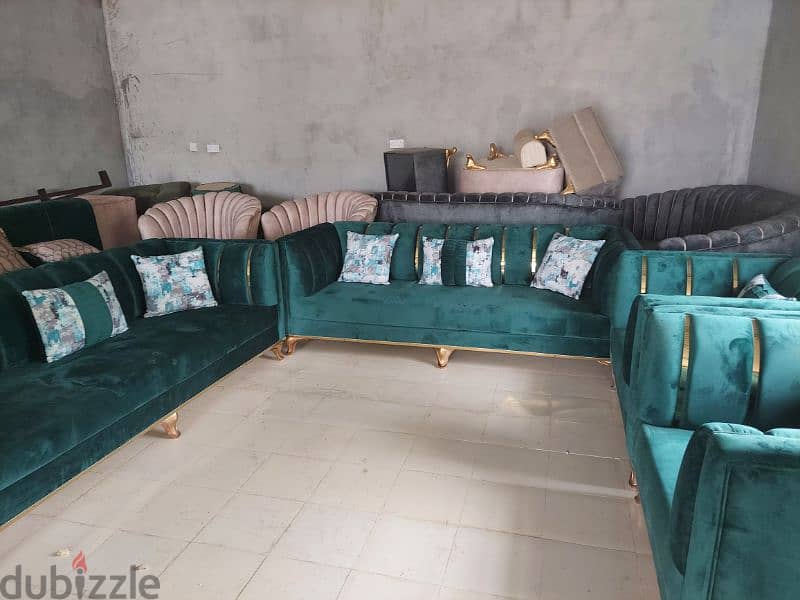 new sofa 8th seater make on order without delivery 320 rial 4