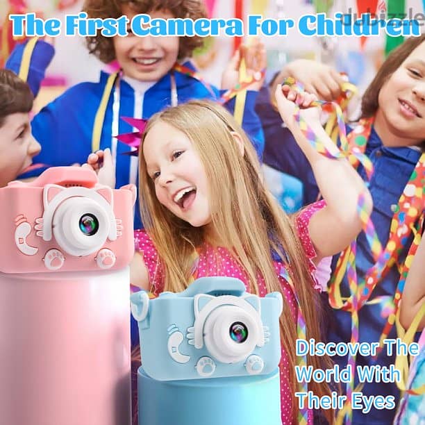 Kids Camera Mixed KD Rechargeable Toddler Toys New (BoxPack-Stock) 1