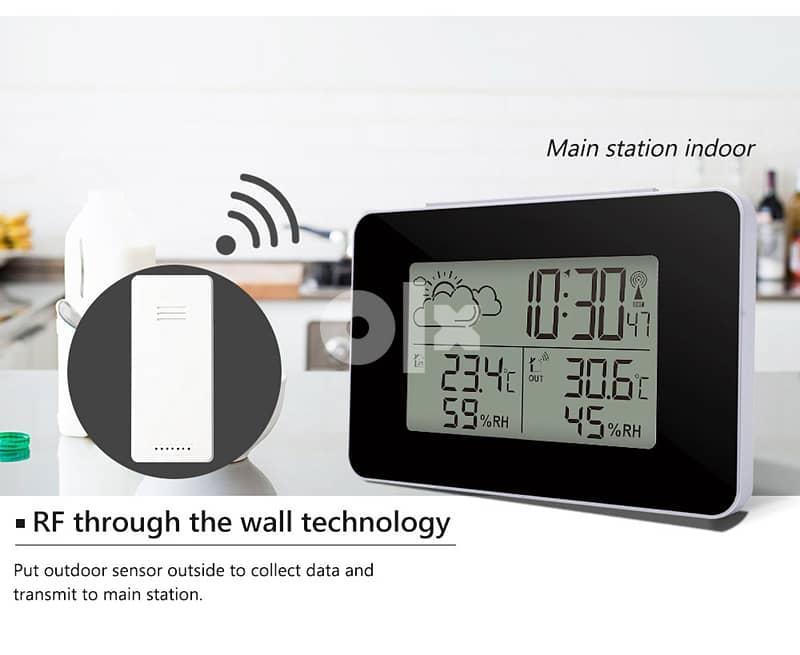 Wireless Whether Station Alarm Clock (NEW) 2