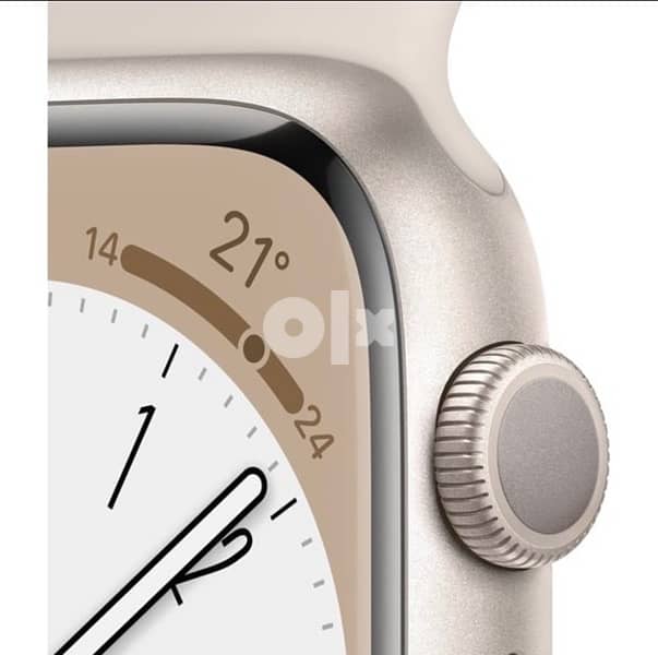 Apple Watch Series 8 45MM Starlight Cellular, Mint Condition 6