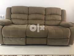 sofa 3 seater like new for urgent selling