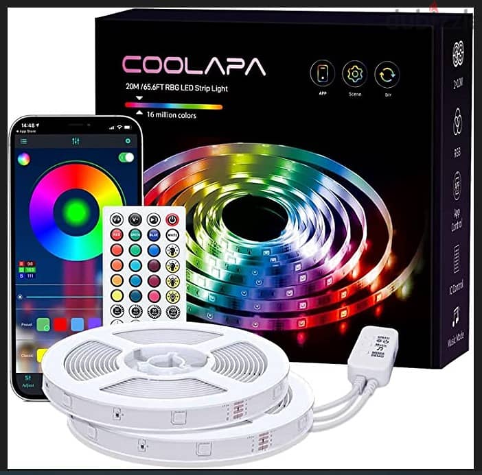 Coolapa RGB strip light 20m (BrandNew) 0