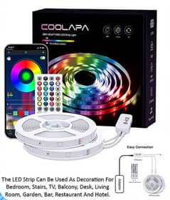 Coolapa RGB strip light 20m (New-Stock)