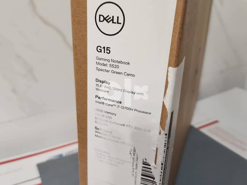 NEW Dell G15 5520 15.6" FHD 120HZ i7-12700H 16GB RAM 512GB SSD RTX 306 2