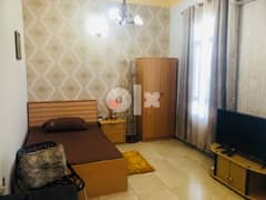 Fully furnished studio room for rent azaiba naer al meera hypermarket