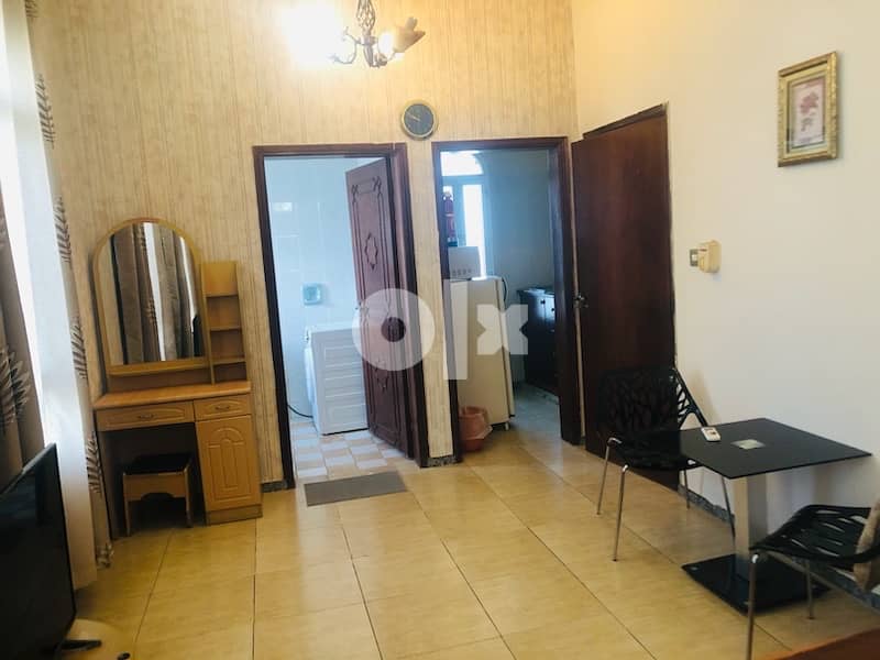 Fully furnished studio room for rent azaiba naer al meera hypermarket 2