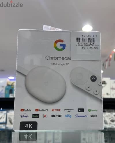 CHROMECAST  WITH GOOGLE TV 4K