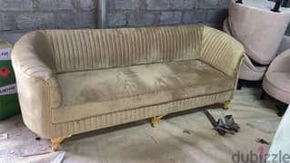 new sofa 8th seater without delivery 325 rial