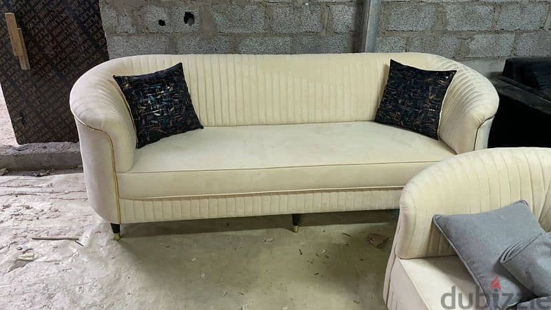new sofa 8th seater without delivery 325 rial 2