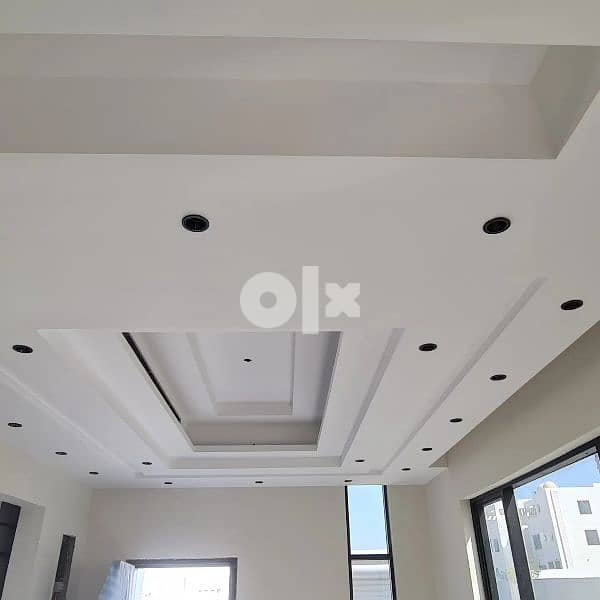 all types of Gypsum ceiling work and HVAC ducting work in one company. 3