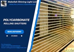 Polly carbonate Rolling Shutters New & Repair