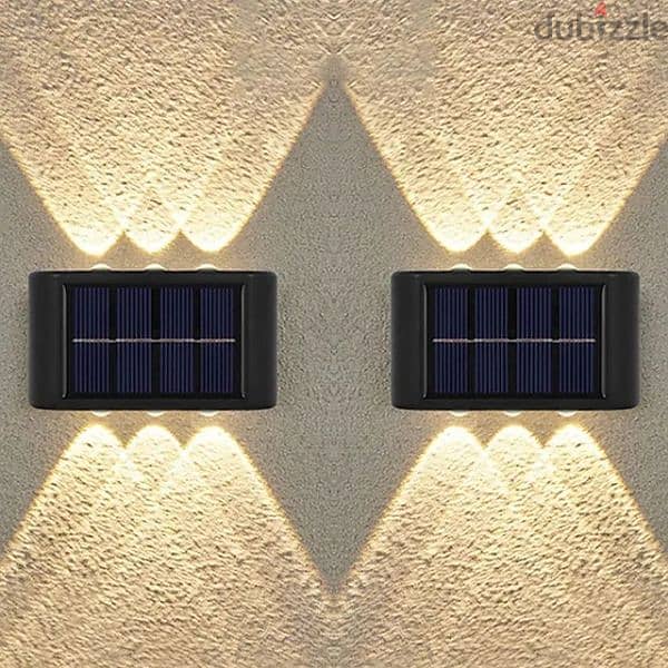 إضاءة تعمل بالطاقة الشمسية للجدران قوية وجودة عالية 0
