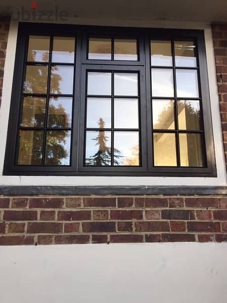 windows & door aluminum, white and powder coated 4
