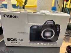 New Original Canon EOS 5D Mark IV 30.4MP Digital SLR Camera