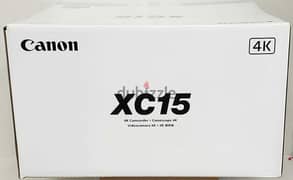 Brand New Canon XC15 4K Professional Camcorder