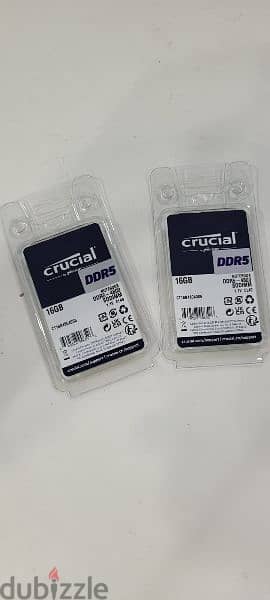 Crucial 16GB Ram DDR5-4800 SODIMM For Laptop Sealed Pack New 1