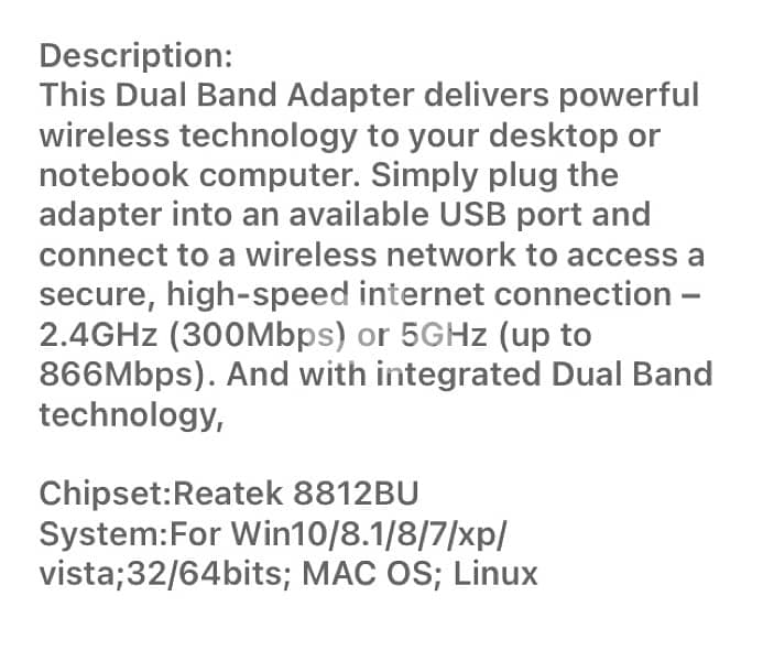 1200 mps 5ghz wifi 5