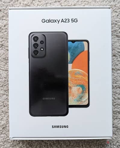 Brand New Samsung Galaxy A23 5G A236U 64GB Black NEW Factory Sealed