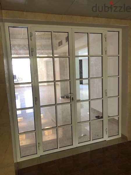 windows & door aluminum, white and powder coated 17