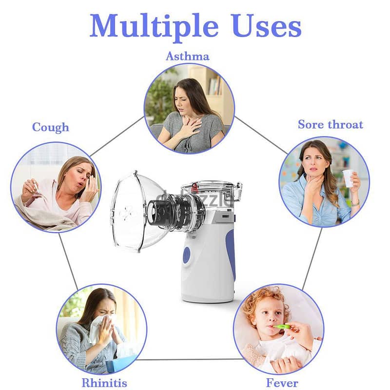 High Quality Mesh Nebulizer Steam Machine with 5 feature (NEW) 1