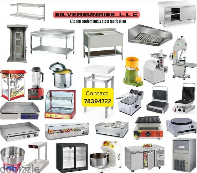 we are dealing all kinds kitchen equipments. Delivery available 0