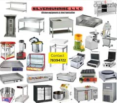 all kinds of steel work and kitchen equipment. Delivery available