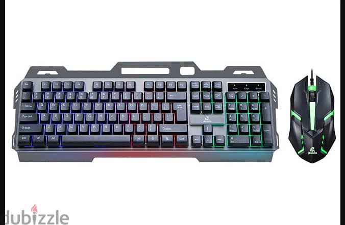 Jeqang Metal Mechanical Gaming Keyboard and Mouse Combo ll BrandNew ll 1