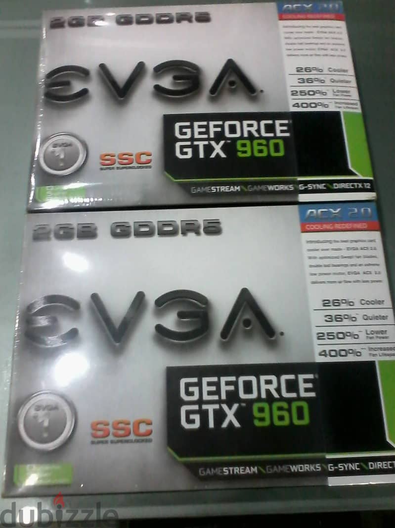 EVGA GeForce GTX 960 GAMING ACX 2.0+ 4GB GDDR5 (04G-P4-3963-KR),  EVGA 2