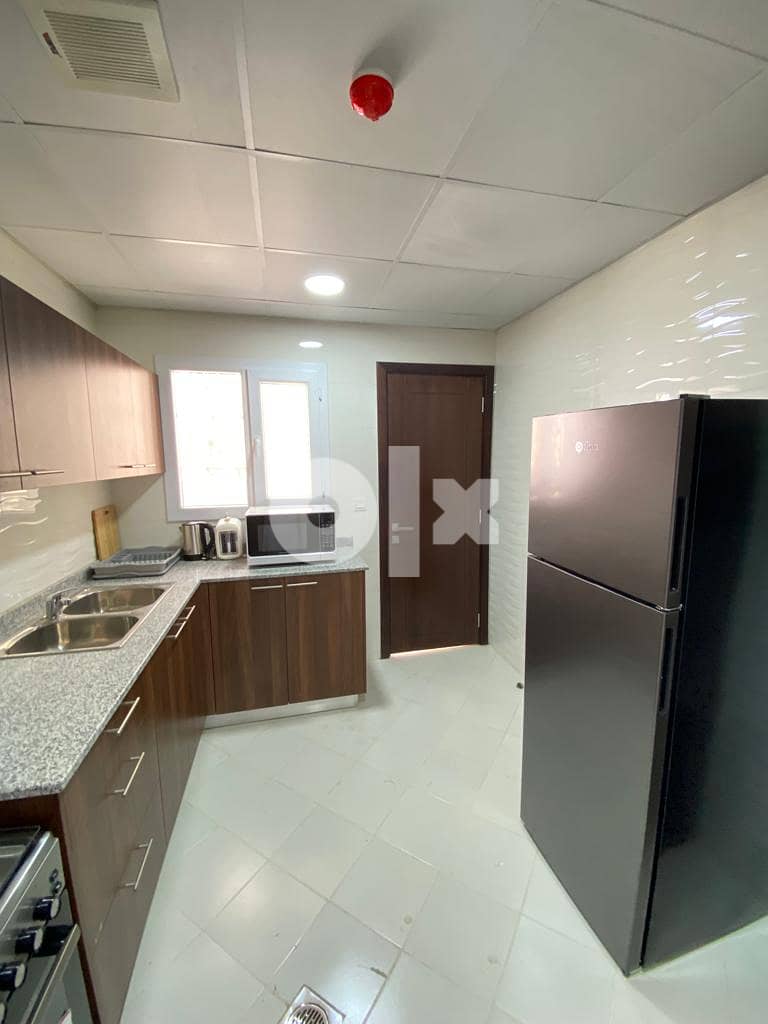 A fully furnished apartment for monthly rent in Al Qurum, consisting o 9
