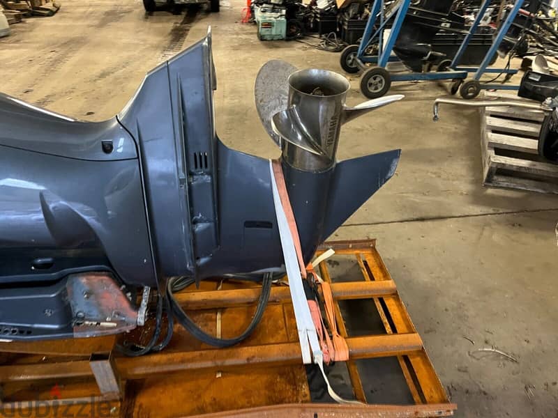 2012 Yamaha F350 Four Stroke 4-Stroke 25" Rotation Outboard Boat 2