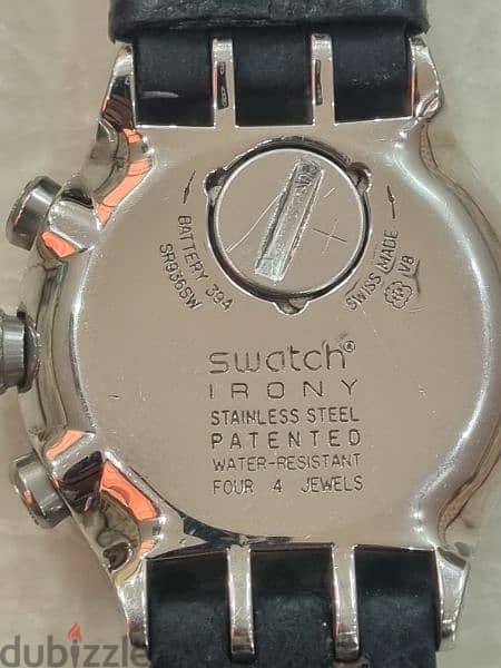 Swatch swiss made 44mm سواتش مقاس كبير اصليه/ 3