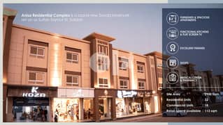 Shops & Café | 56 SQM for Rent | A'Sultan Taymur St. Salalah 0