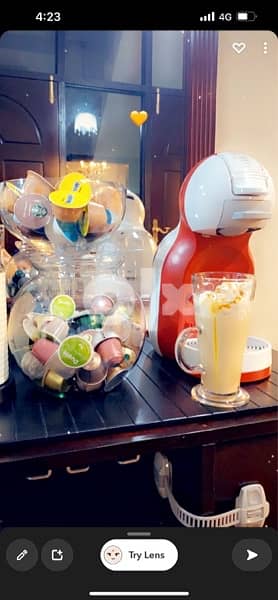 dolce gusto coffee  machine with capsul holder 1