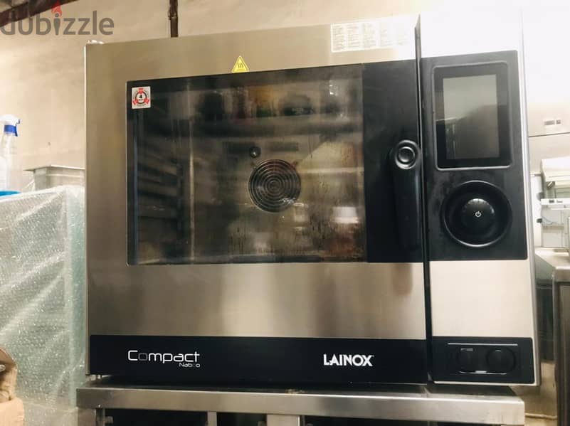 Gas Operated Combi 6trays Oven LAINOX 7